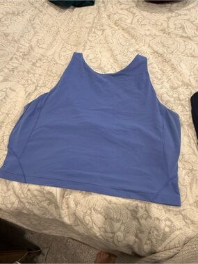 Women’s Blue Lululemon bra Top – Versatile Everyday Layer or workout